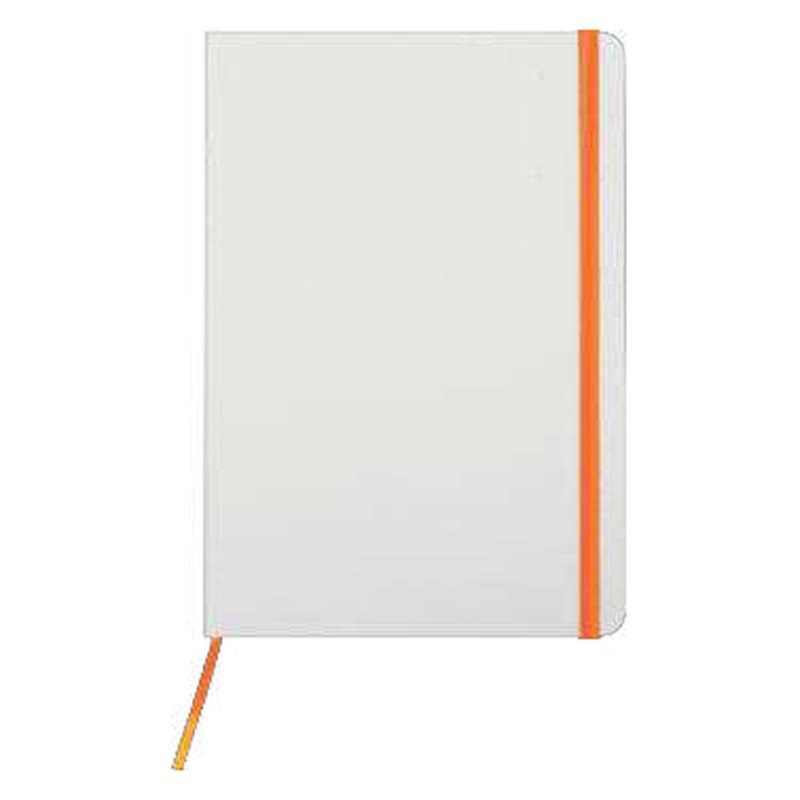 Medium notebook White — Branding Tag