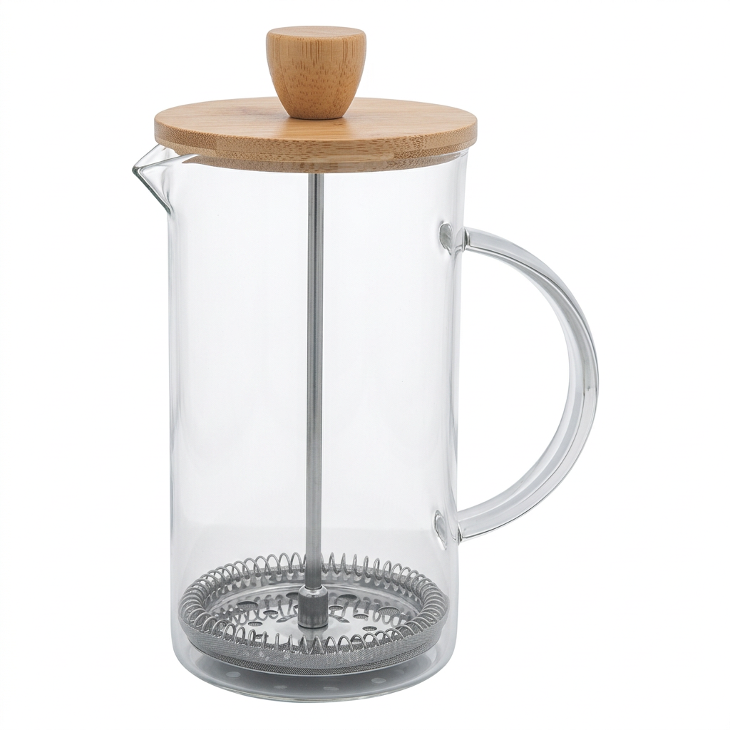 French press Bambcoffee — Branding Tag