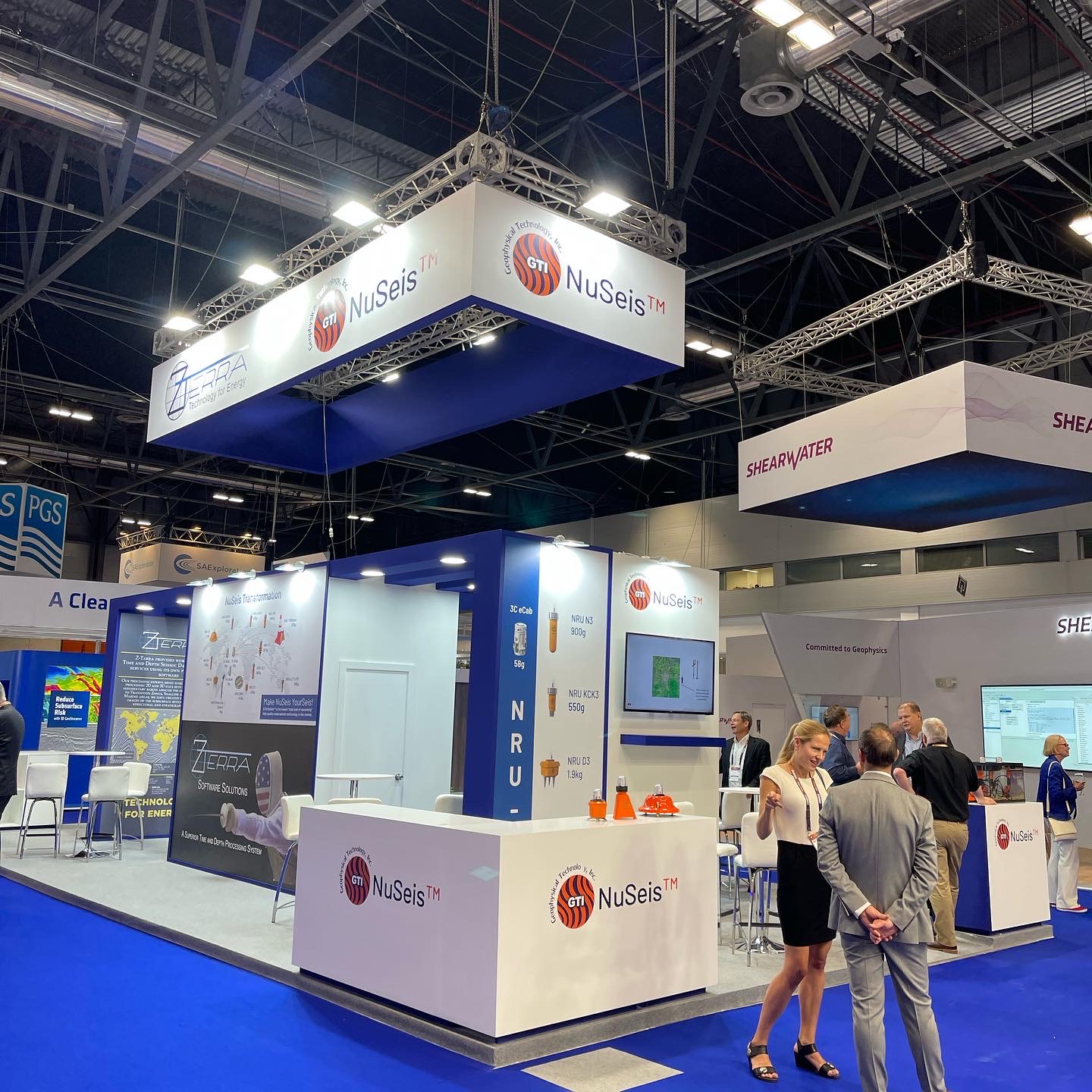 GTI Stands, Madrid, Spain · EAGE Annual